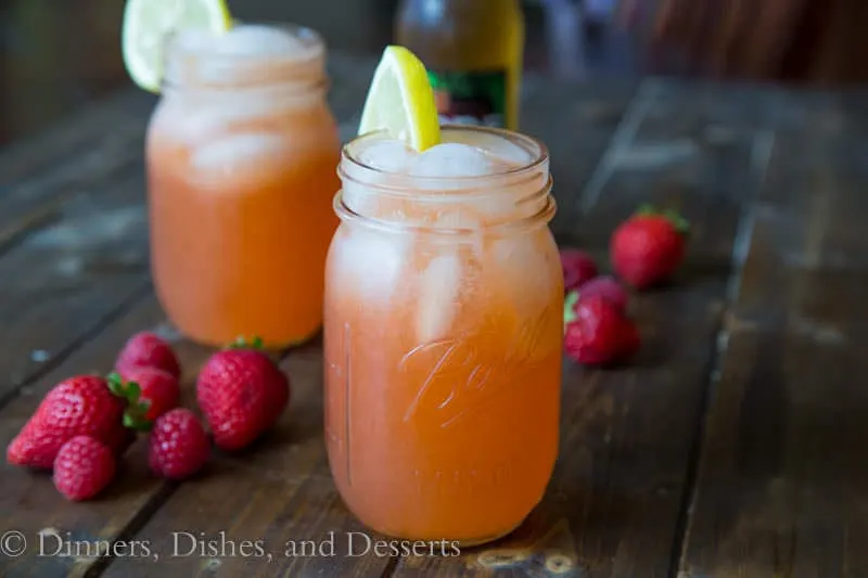 Mixed Beery Lemonade {Dinners, Dishes, and Desserts}