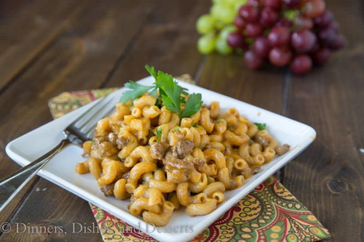 Cheeseburger Macaroni Skillet - a dinner the whole family will love, ready in just 20 minutes