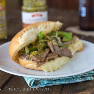 Cheesy Steak Sandwiches {Dinners, Dishes, and Desserts}