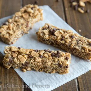 Cinnamon Toast Crunch Granola Bars {Dinners, Dishes, and Desserts}