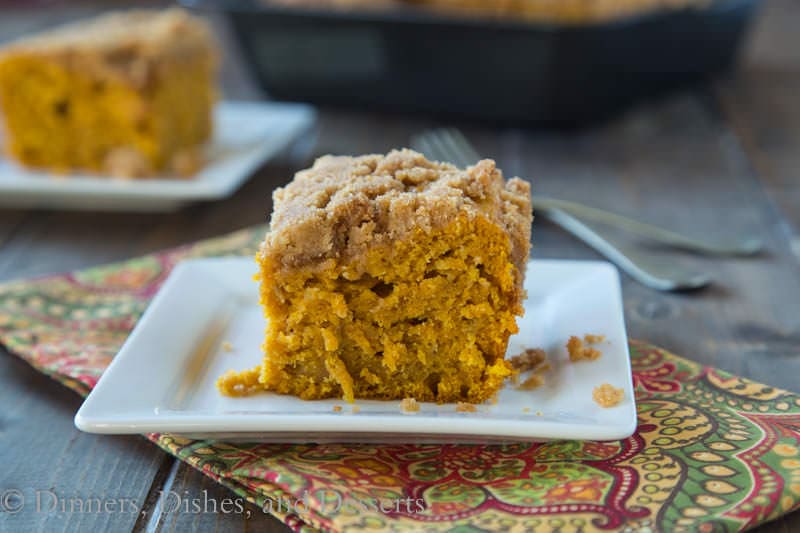 Apple Pumpkin Coffee Cake {Dinners, Dishes, and Desserts}