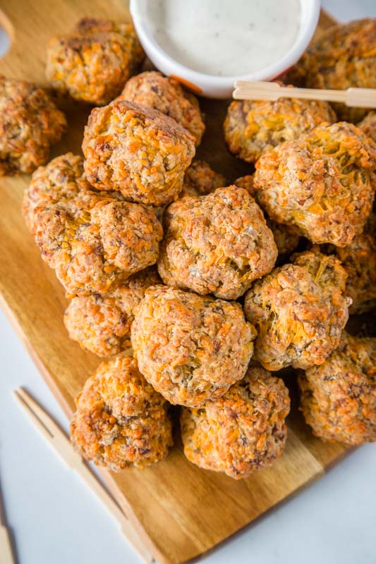 An easy Sausage Ball recipe you can make for any get together. 