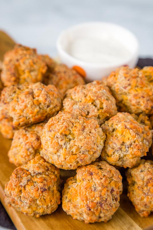 Sausage Cheese Balls are a must for the parties and get togethers