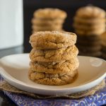 Chewy Molasses Cookies - Perfectly spiced, tender and chewy molasses cookie recipe that are perfect for any holiday baking tray!