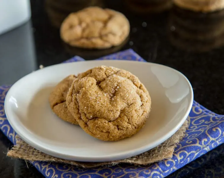 Chewy Molasses Cookies {Dinners, Dishes, and Desserts}