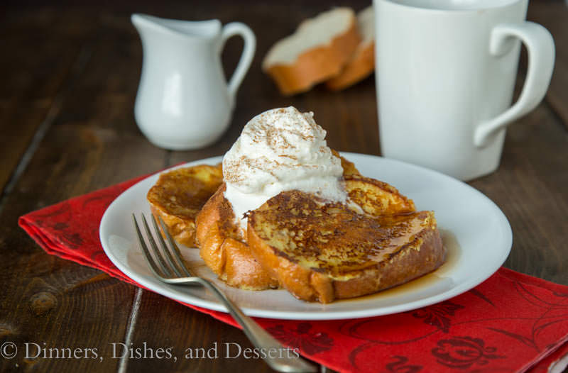 Eggnog French Toast {Dinners, Dishes, and Desserts}