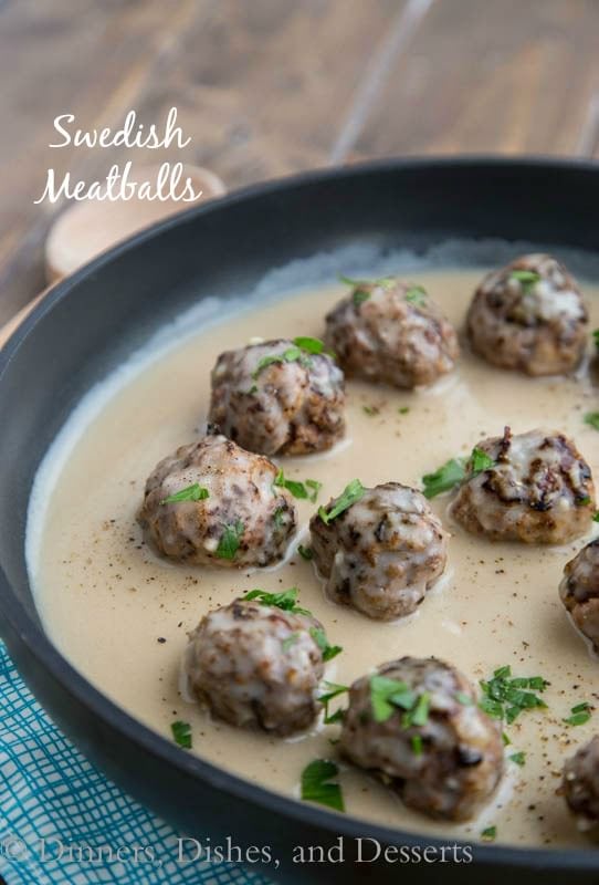 Swedish Meatballs Recipe {Oven Baked} - Cooking Classy