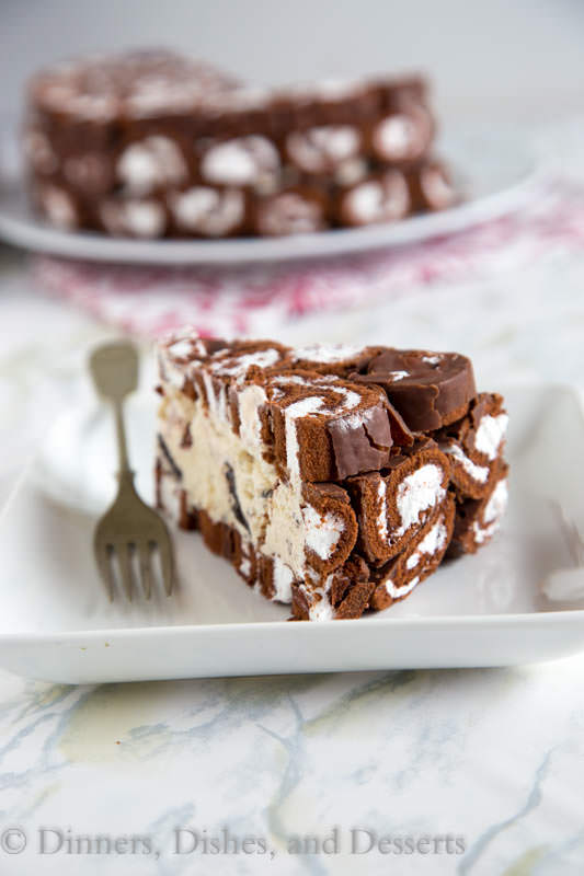 Grandma's Ice Cream Roll Cake