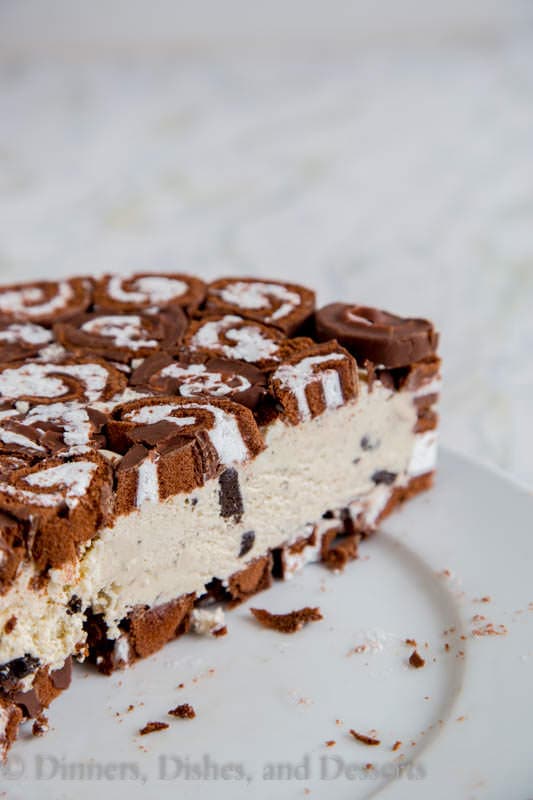 Swiss Roll — Swiss Swirl Ice-Cream Cake DB — What the Fruitcake?!