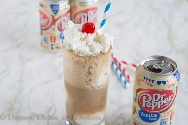 Dr Pepper Vanilla Floats {Dinners, Dishes, and Desserts}