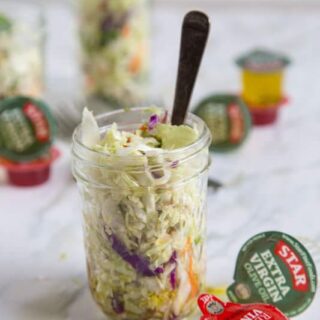 Mexican Coleslaw - A quick and easy side dish for just about any meal. Also great on burgers or tacos!