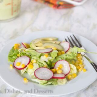 Corn and Radish Salad {Dinners, Dishes, and Desserts}