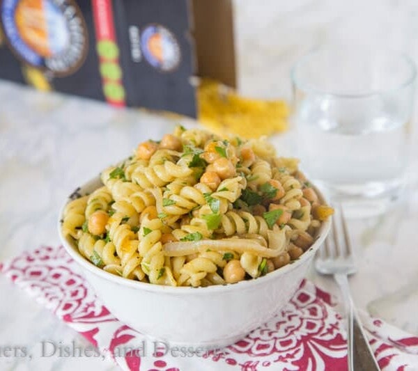 Middle Eastern Pasta Salad {Dinners, Dishes, and Desserts}