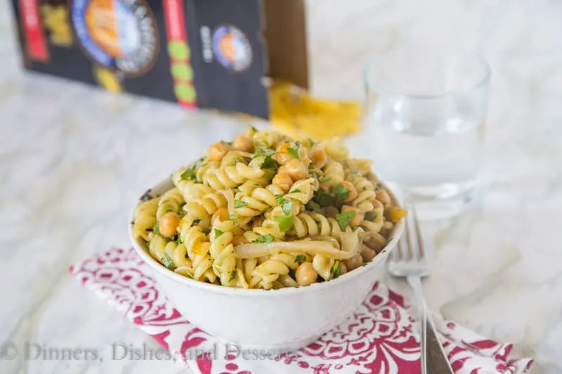 Middle Eastern Pasta Salad {Dinners, Dishes, and Desserts}
