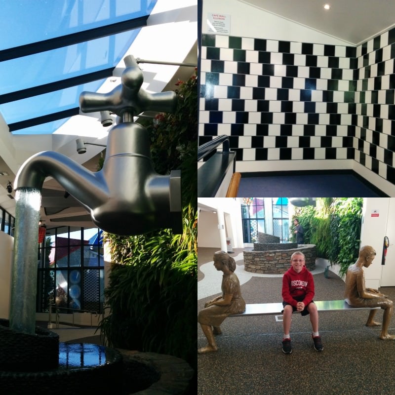 A few of the fun things from Puzzling World in Wanaka New Zealand