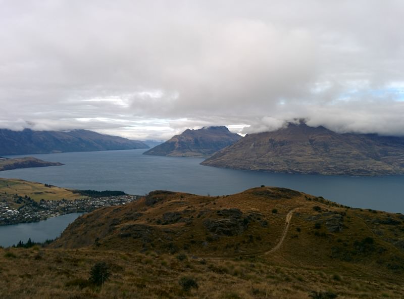Queenstown Hill Walkway - a 5 km hike for a view of the lake and Queenstown.