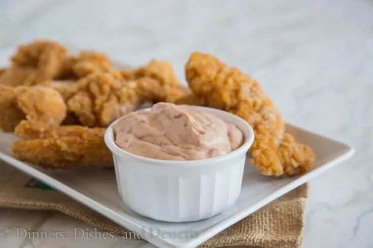 Raising Cane's Sauce Recipe {Dinners, Dishes, and Desserts}