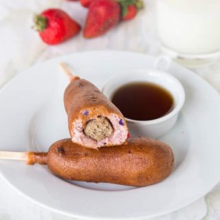 Jimmy Dean Pancake on a Stick - a quick and easy breakfast to give #fuelforschool