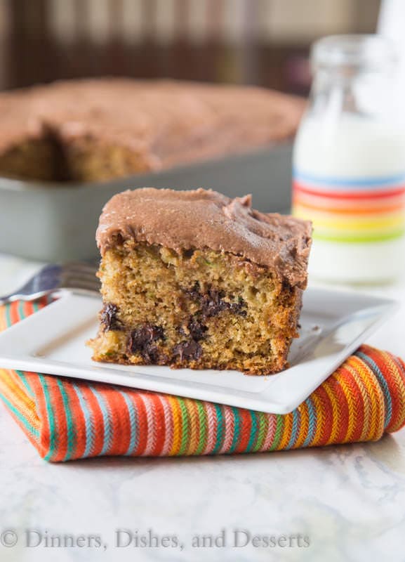 Chocolate Zucchini Banana Cake with Vanilla Coffee Frosting. - Half Baked  Harvest