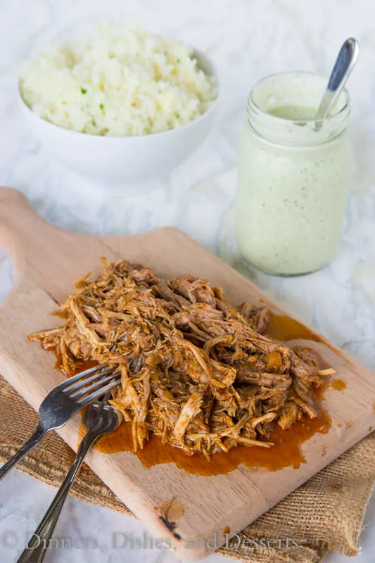 Café Rio pork just like you'd get in the restaurant. Now you can make it at home in your slow cooker!