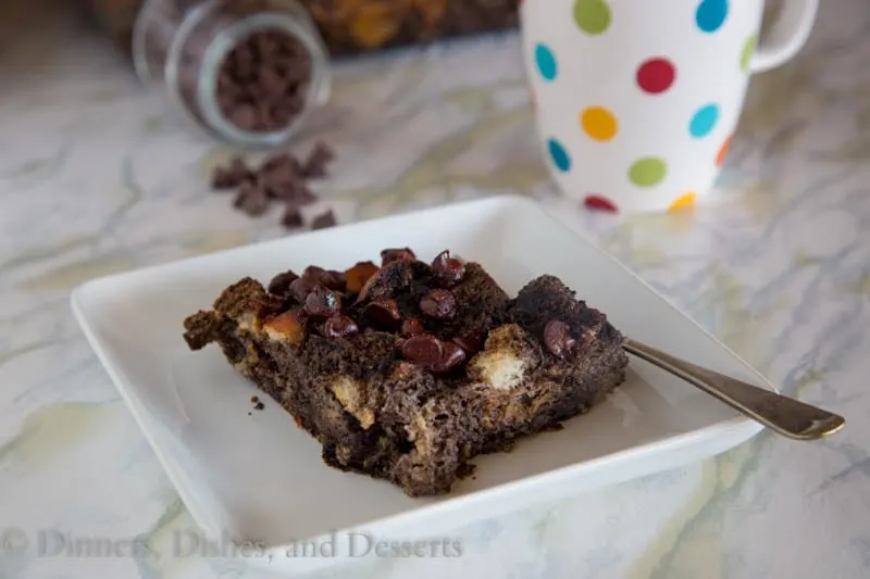 Chocolate French Toast Bake {Dinners, Dishes, and Desserts}