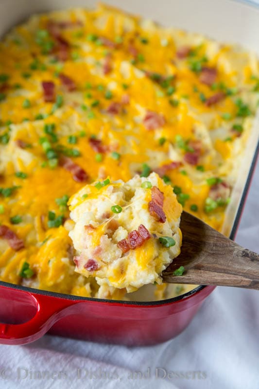 Loaded Twice Baked Potato Casserole