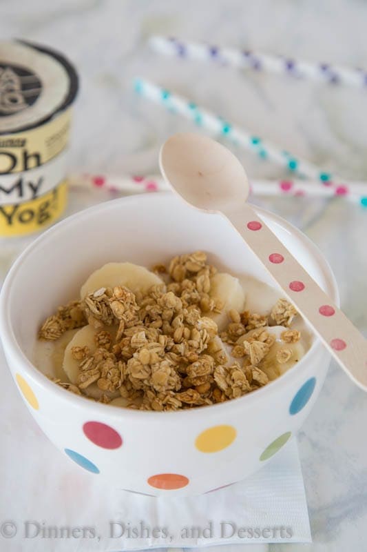 Yogurt Breakfast Bowls - And easy breakfast that will definitely fill you up!