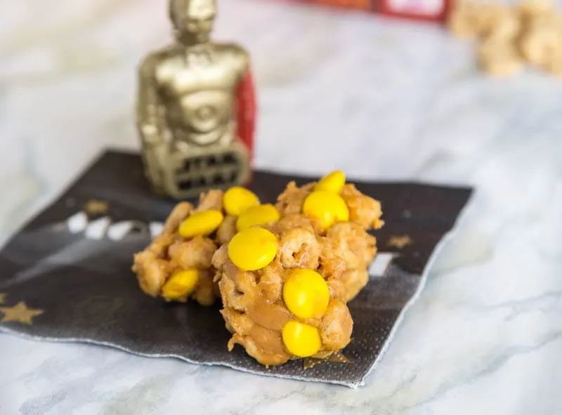 honey nut cheerio bites in a bowl