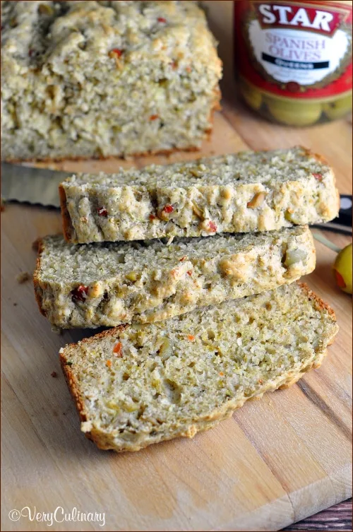 Olive Quick Bread {Very Culinary}