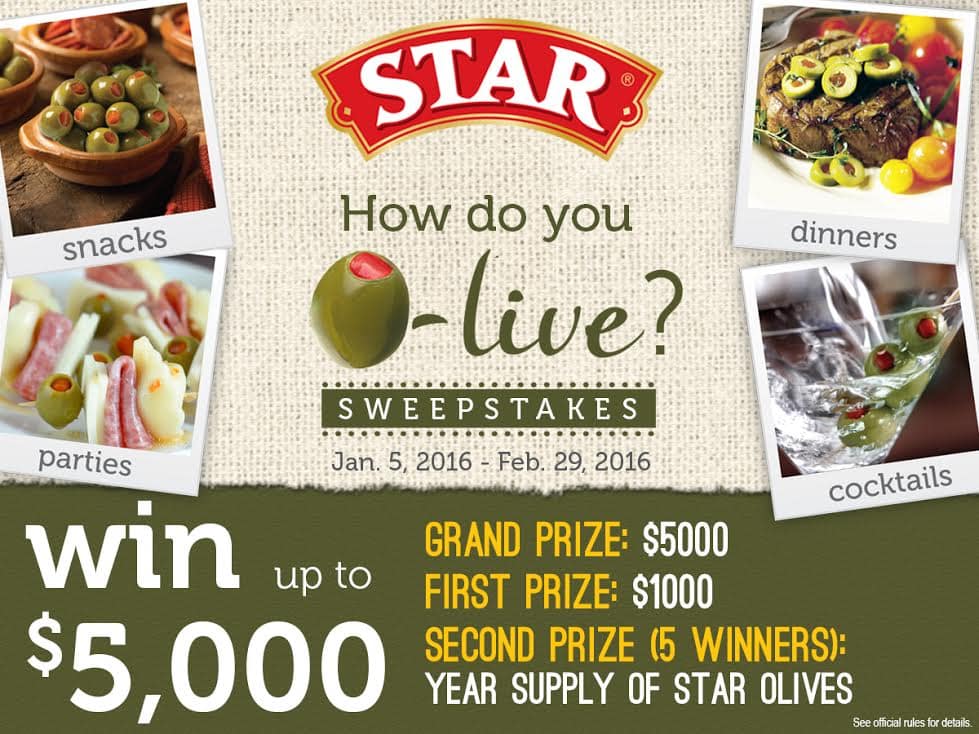 Olive Sweepstakes