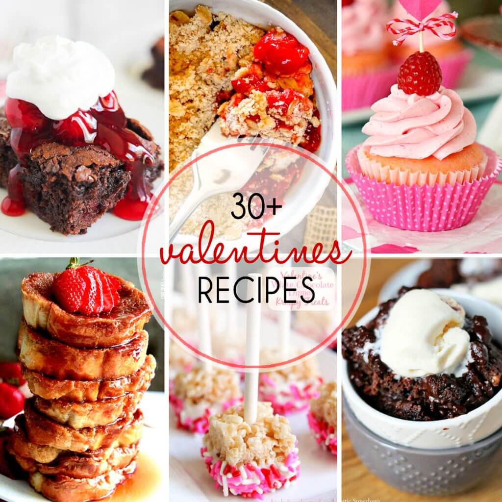 Over 30 Valentine's Day Desserts to get you ready for Valentine's Day.  Everything from cakes, to cookies, to frozen treats. Perfect way to your Valentine's heart!