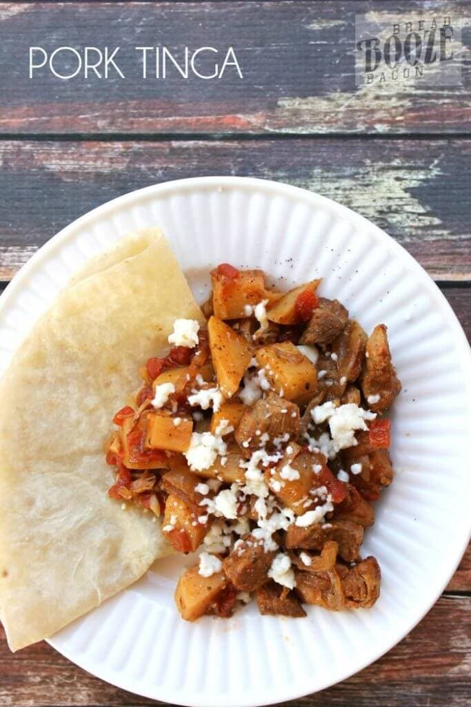 Pork Tinga {Bread Booze Bacon}