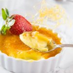 creme brulee in a ramikin