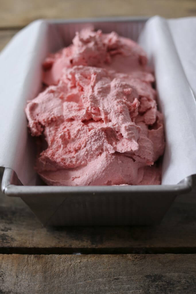 3 Ingredient Strawberry Ice Cream {Foodie with Family}