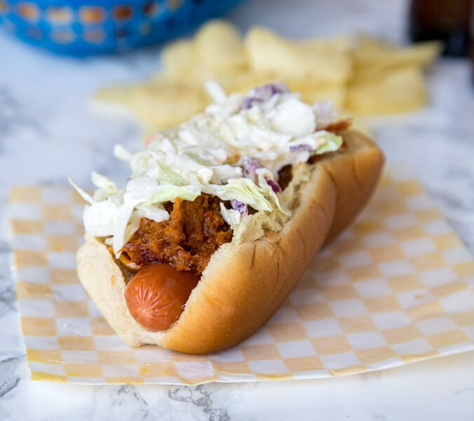 Barbecue Pulled Pork Hot Dogs