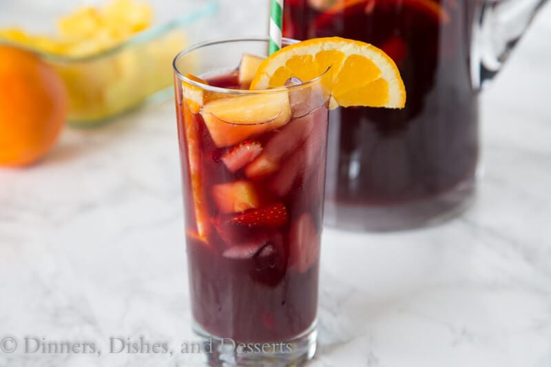 easy sangria in a cup