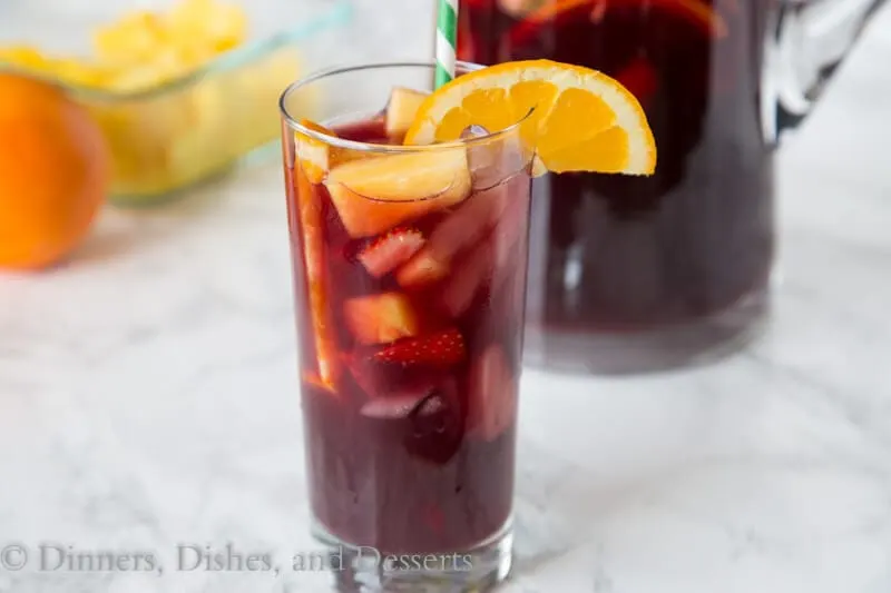 Easy Red Sangria - Spend With Pennies