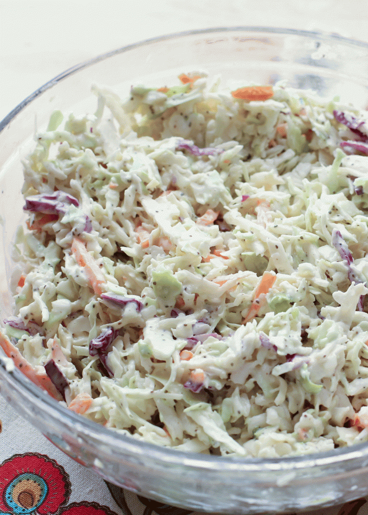 Memphis Style Coleslaw {Barefeet in the Kitchen}