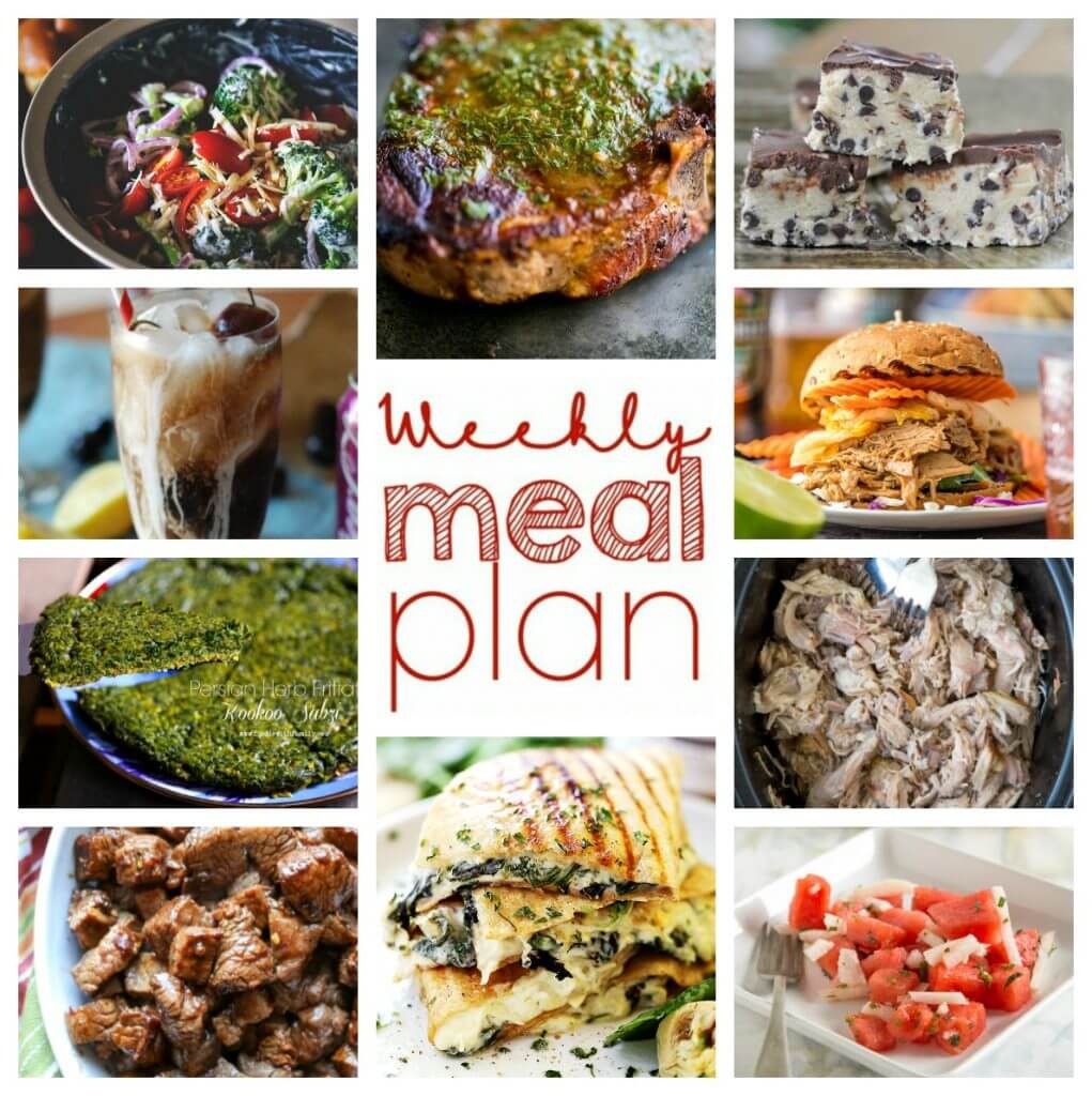 Weekly Meal Plan Week 48 – 10 great bloggers bringing you a full week of recipes including dinner, sides dishes, and desserts!