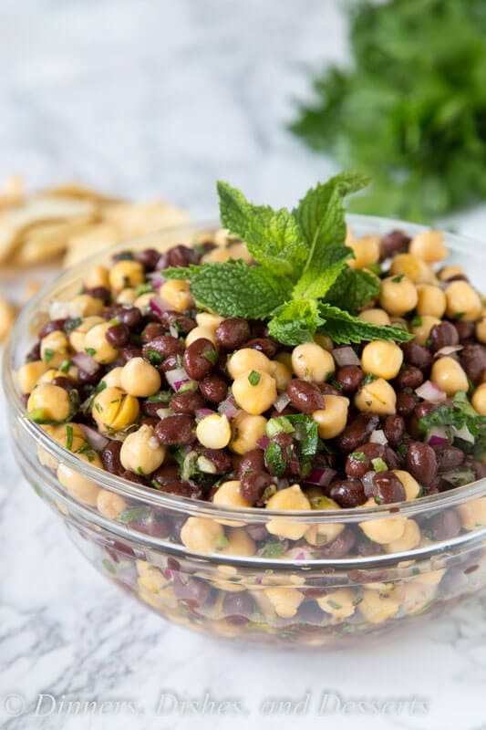 balela salad in a bowl