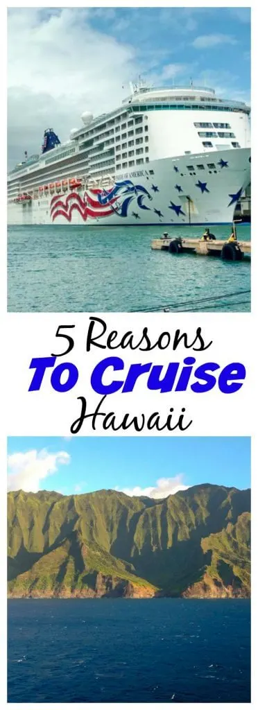 5 Reasons to go on a Hawaiian Cruise - Not sure what to do or where to go in Hawaii? Consider a Hawaiian cruise! See 5 reasons why I highly recommend it.