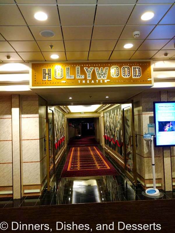 Hollywood Theater aboard Pride of America