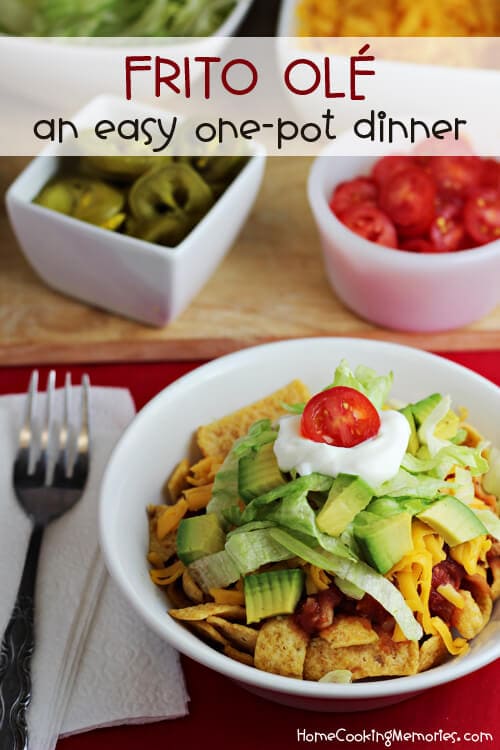 Frito Ole One Pot Dinner {Homecooking Memories}