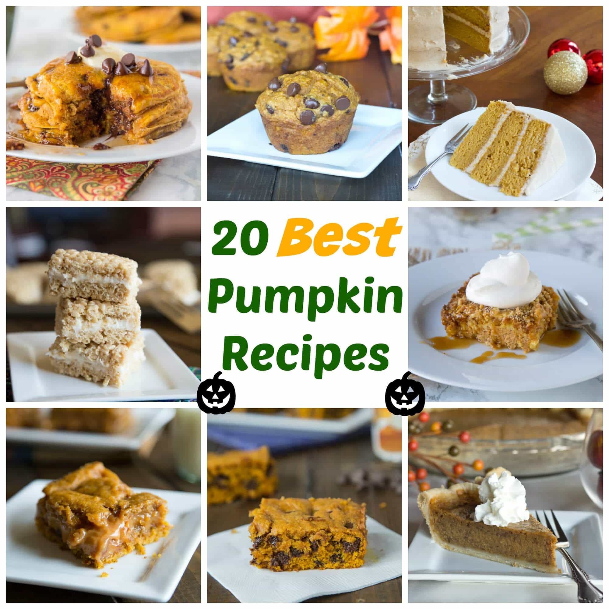 20 Pumpkin Recipes for Fall - Dinners, Dishes, and Desserts
