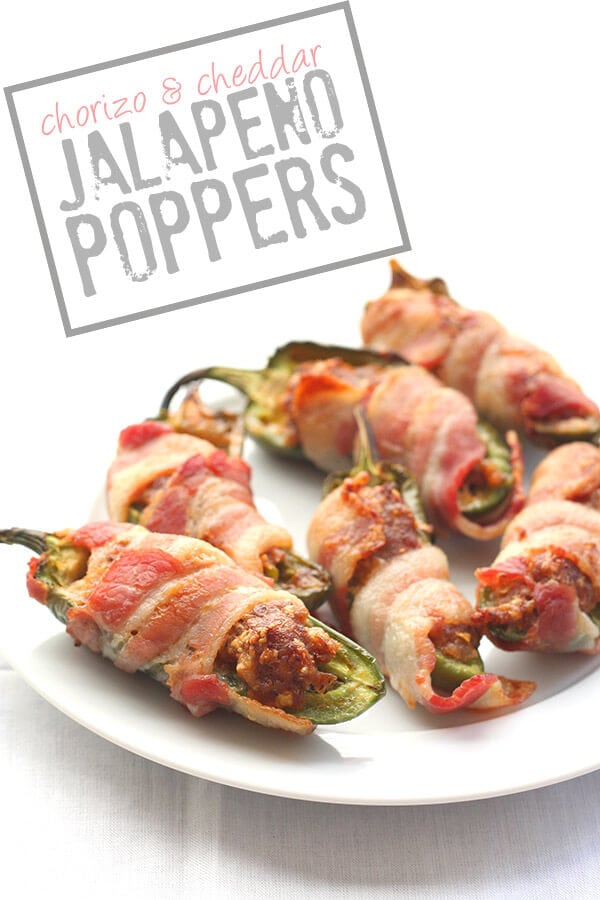 Chorizo and Cheddar Jalapeno Poppers {All Day I Dream About Food}
