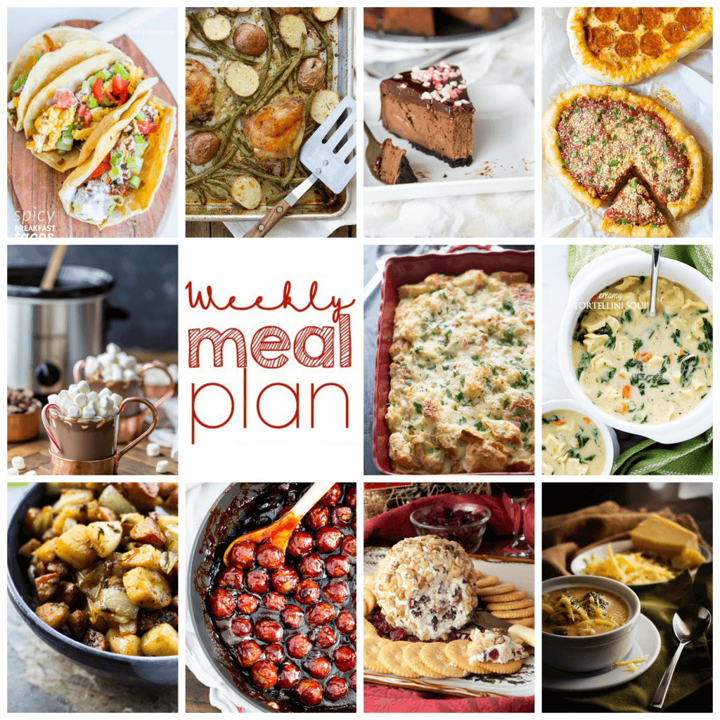 Weekly Meal Plan Week 74 – 11 great bloggers bringing you a full week of recipes including dinner, sides dishes, and desserts!