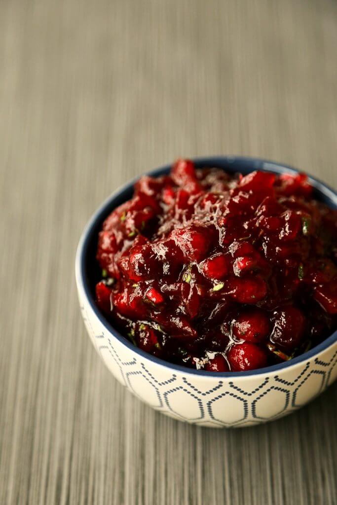 Spicy and Sweet Cranberry Sauce {Foodie with Family}
