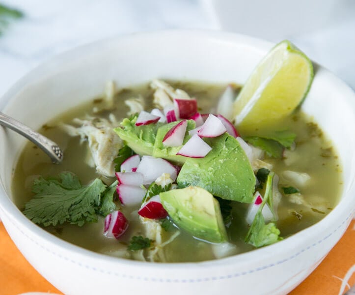 Green deals chicken pozole