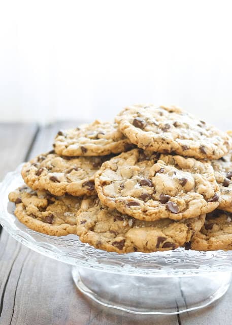The Ultimate Salted Chocolate Chip Cookies {Barefeet in the Kitchen}