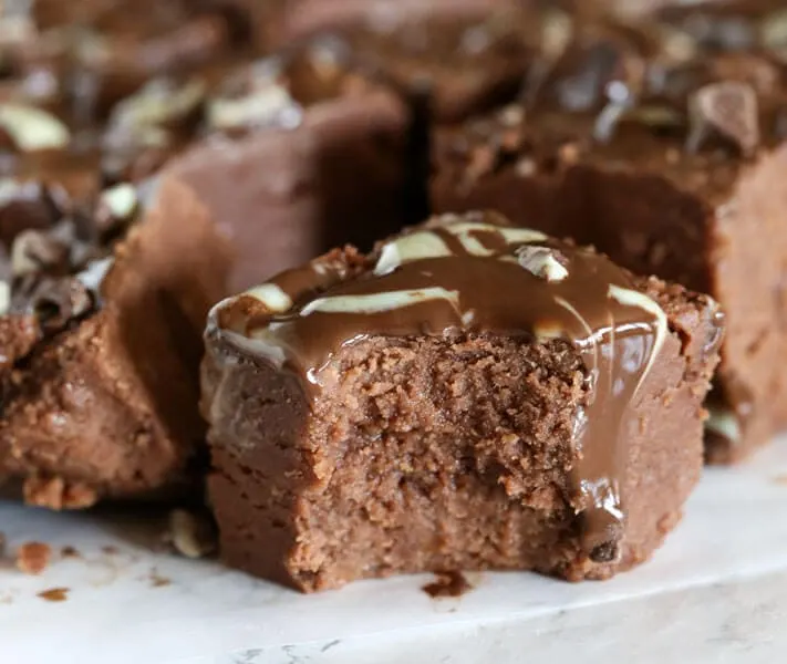 Easy Microwave Fudge - creamy fudge is always a hit around the holidays. Make it in the microwave in 15 minutes with this fool-proof, stress free recipe.